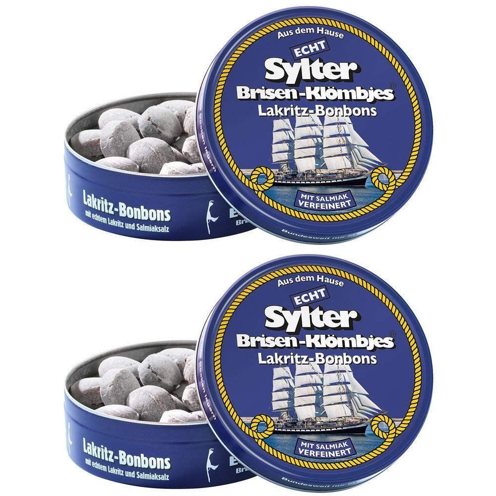 Echt Sylter Lakritz Bonbons 2x 2x70 g