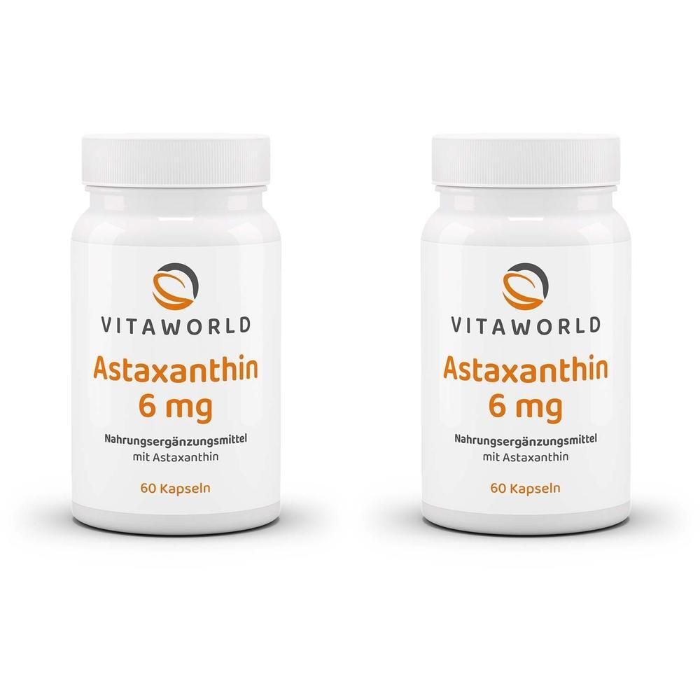 Astaxanthin 6 mg Kapseln 2x 2x60 St