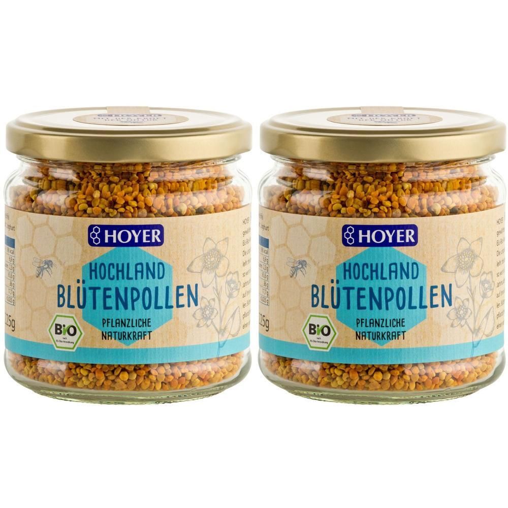 Hoyer Bio Hochland Blütenpollen 2x 2x225 g