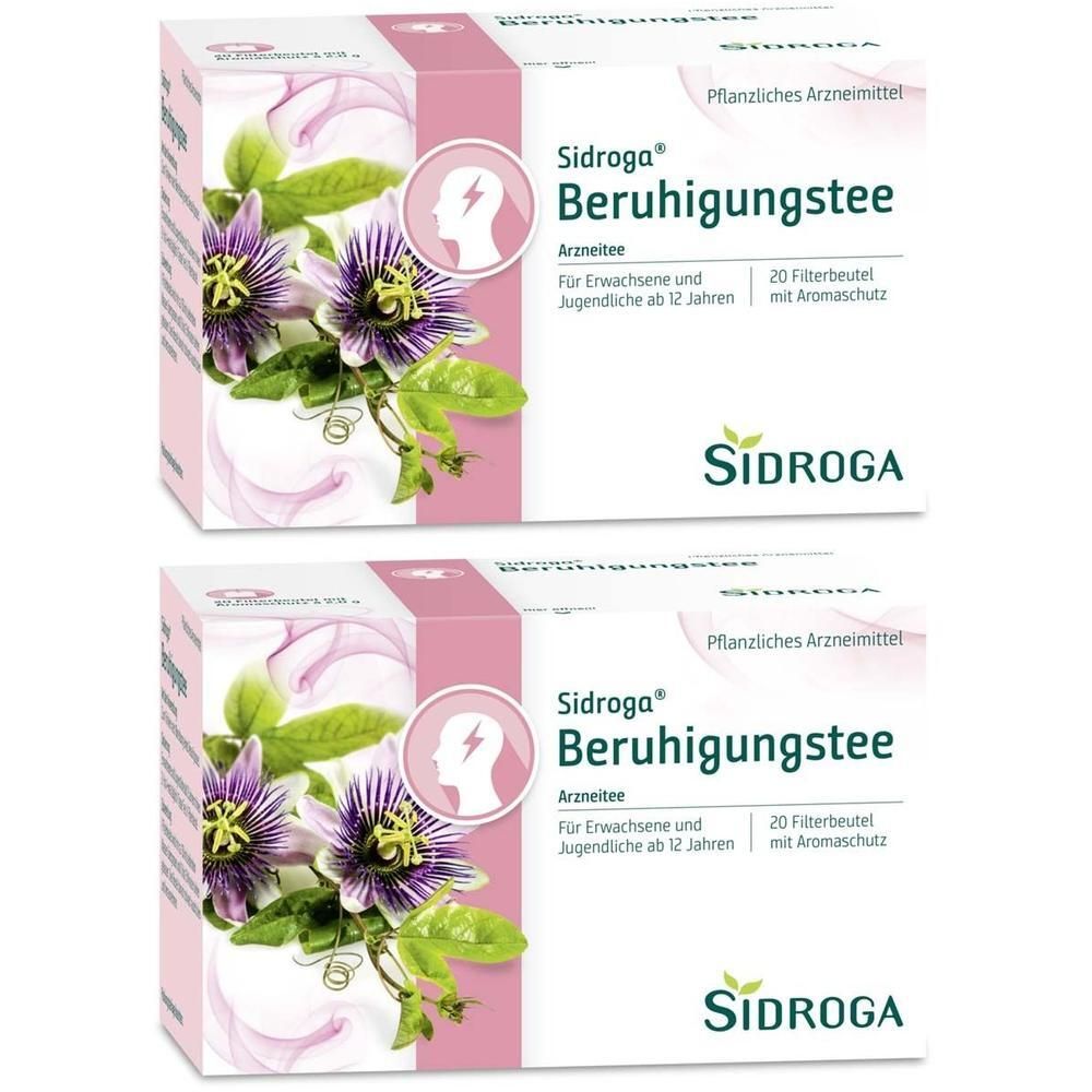 Sidroga Beruhigungstee Filterbeutel 2x 2x20x2 g Tee