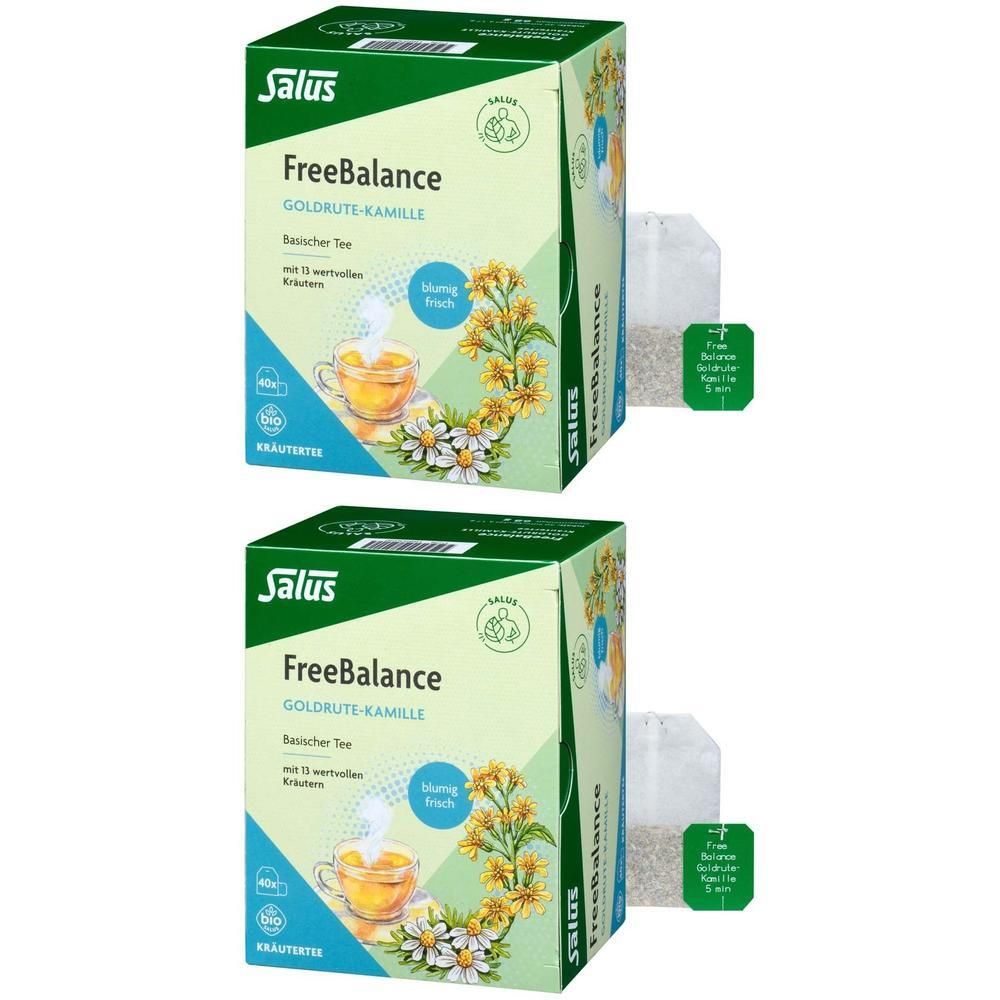 Freebalance Goldrute-Kamille Tee Bio Salus Fbtl. 2x 2x40 St Filterbeutel