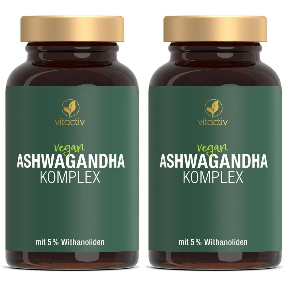 Ashwagandha Komplex vegan Kapseln 2x 2x90 St