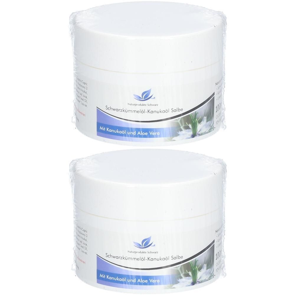 Schwarzkümmelöl Kanukaöl Salbe 2x 2x100 ml