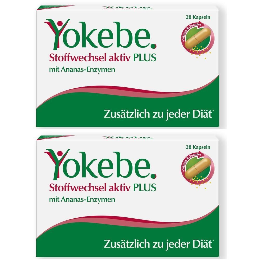 Yokebe Stoffwechsel aktiv Plus NF2 Kapseln DE 2x 2x28 St