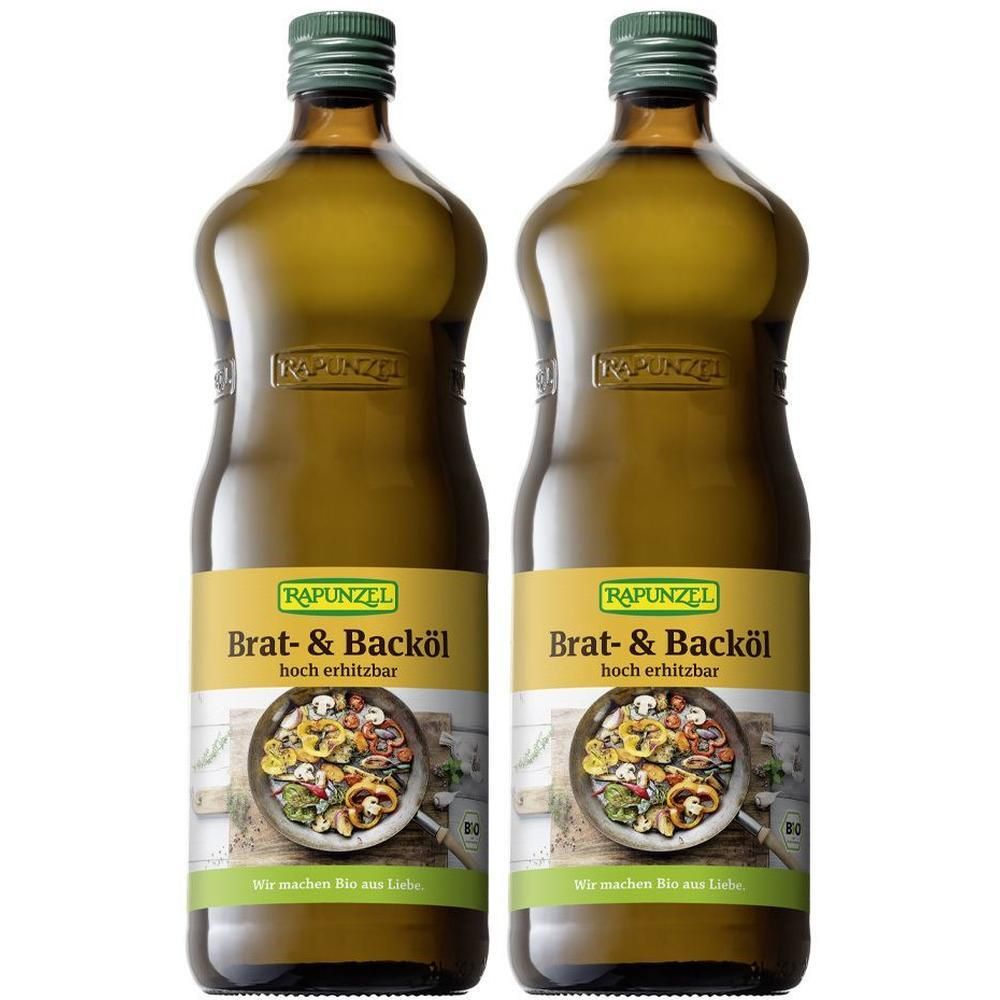 Rapunzel Brat- & Backöl 1000ml Bio 2x 2x1000 ml Öl