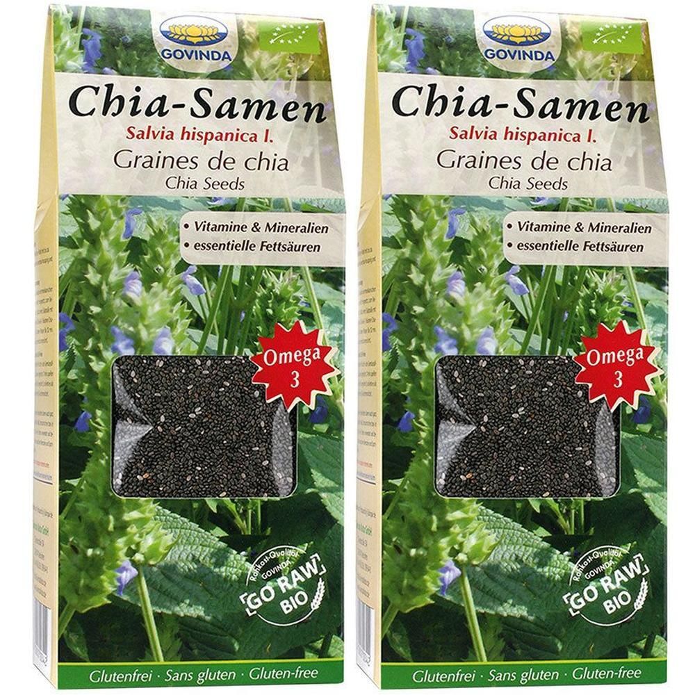 Govinda Bio Chia-Samen 2x 2x450 g