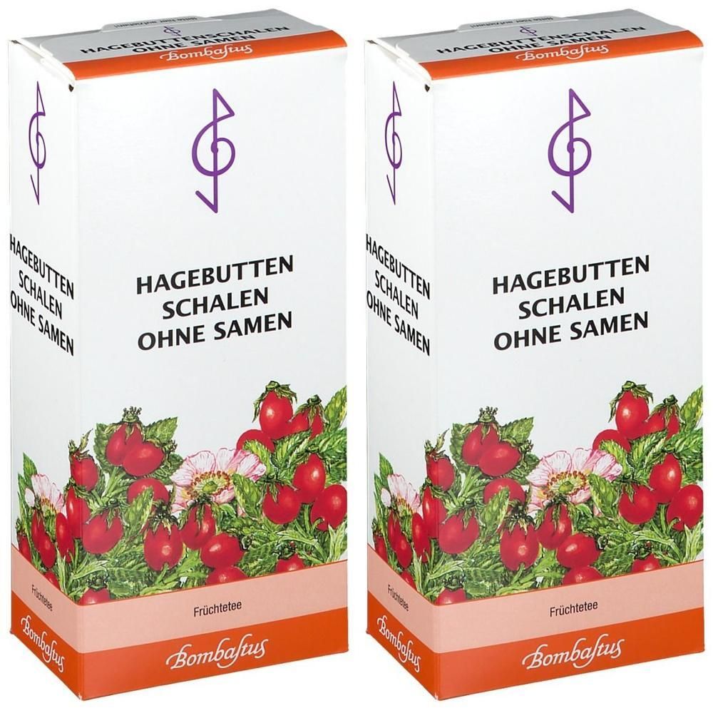 Hagebuttenschalen ohne Samen 2x 2x170 g Tee