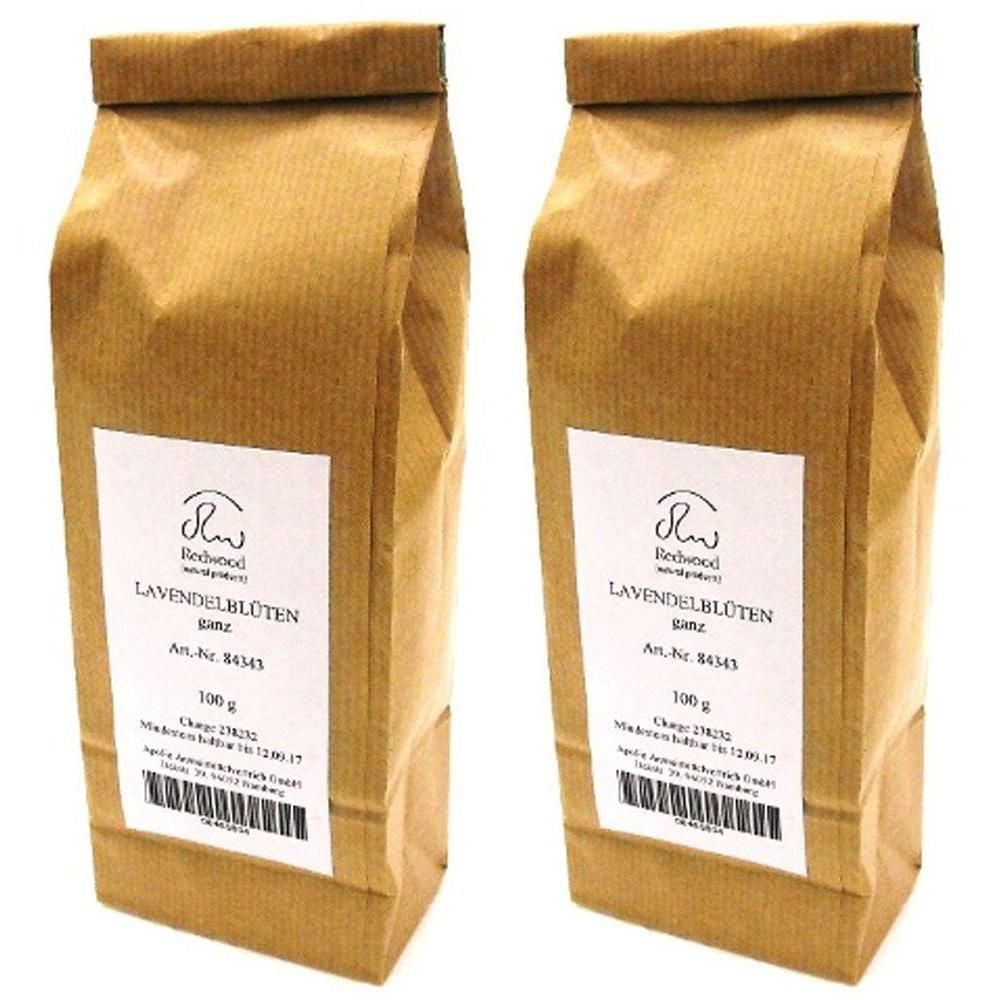 Lavendelblüten ganz 2x 2x100 g Pulver