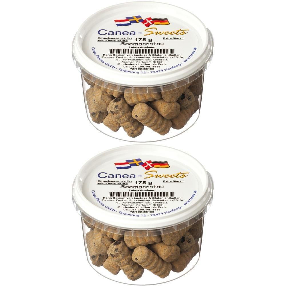 Seemannstau Lakritz 2x 2x175 g Bonbons