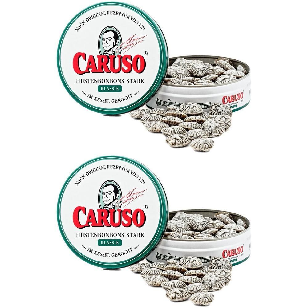 Caruso Hustenbonbons stark 2x 2x60 g Bonbons