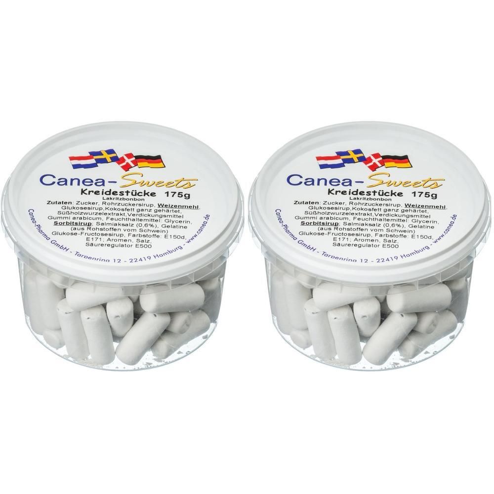 Canea Sweets Kreidestücke Dragees 2x 2x175 g Bonbons