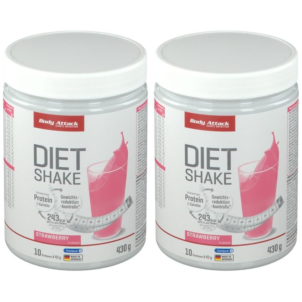 Diet Shake Strawberry-Yoghurt Pulver 2x 2x430 g