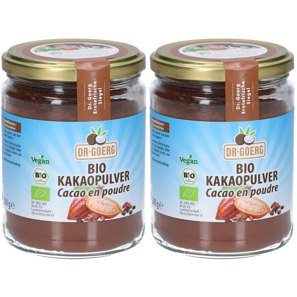Feinstes Premium Bio-Kakaopulver 2x 2x200 g