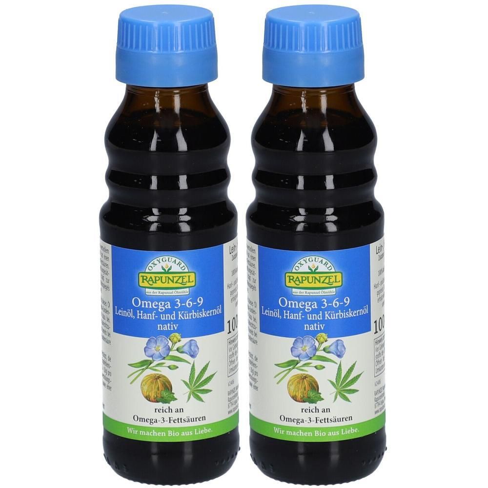 Rapunzel Oxyguard Omega 3-6-9 2x 2x100 ml