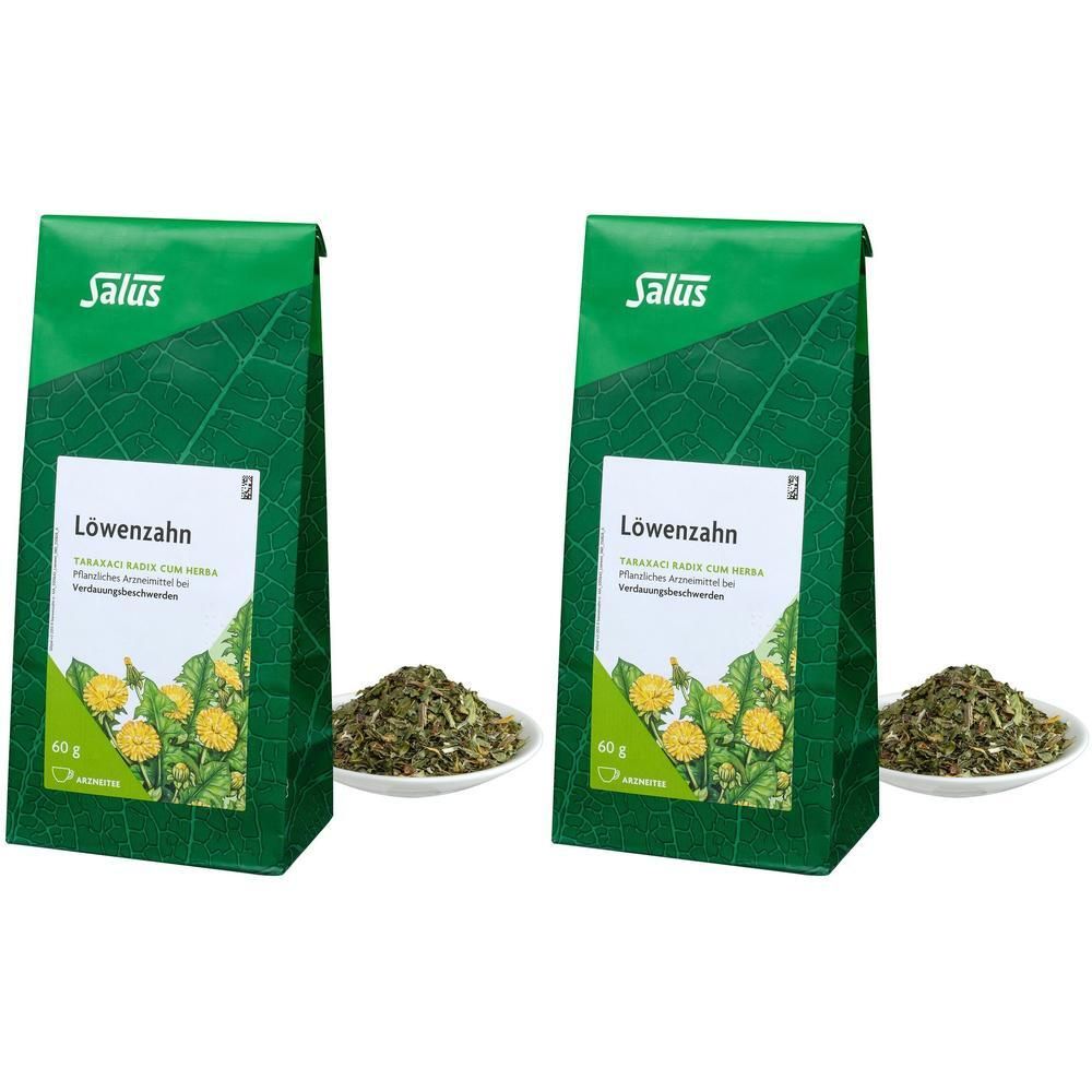 Löwenzahn Arzneitee Taraxaci rad.c.herb.Bio Salus 2x 2x60 g Tee