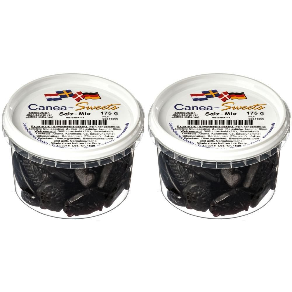 Salz MIX Lakritz 2x 2x175 g Bonbons