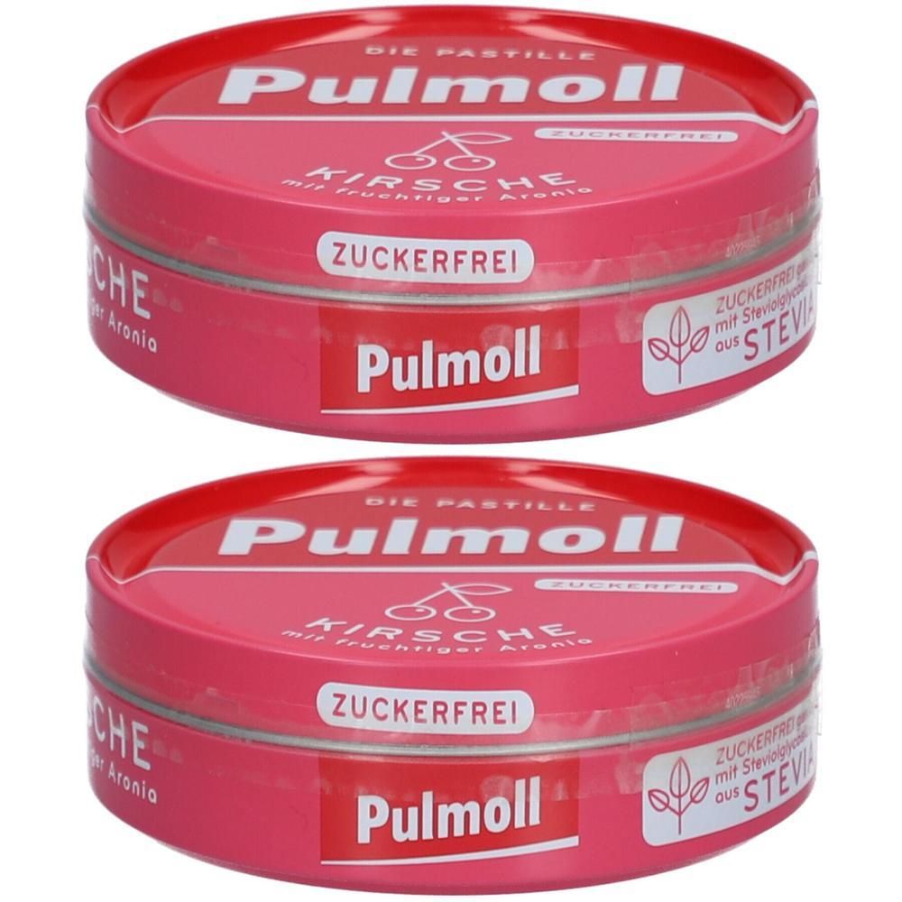 Pulmoll Kirsche zuckerfrei Bonbons 2x 2x50 g