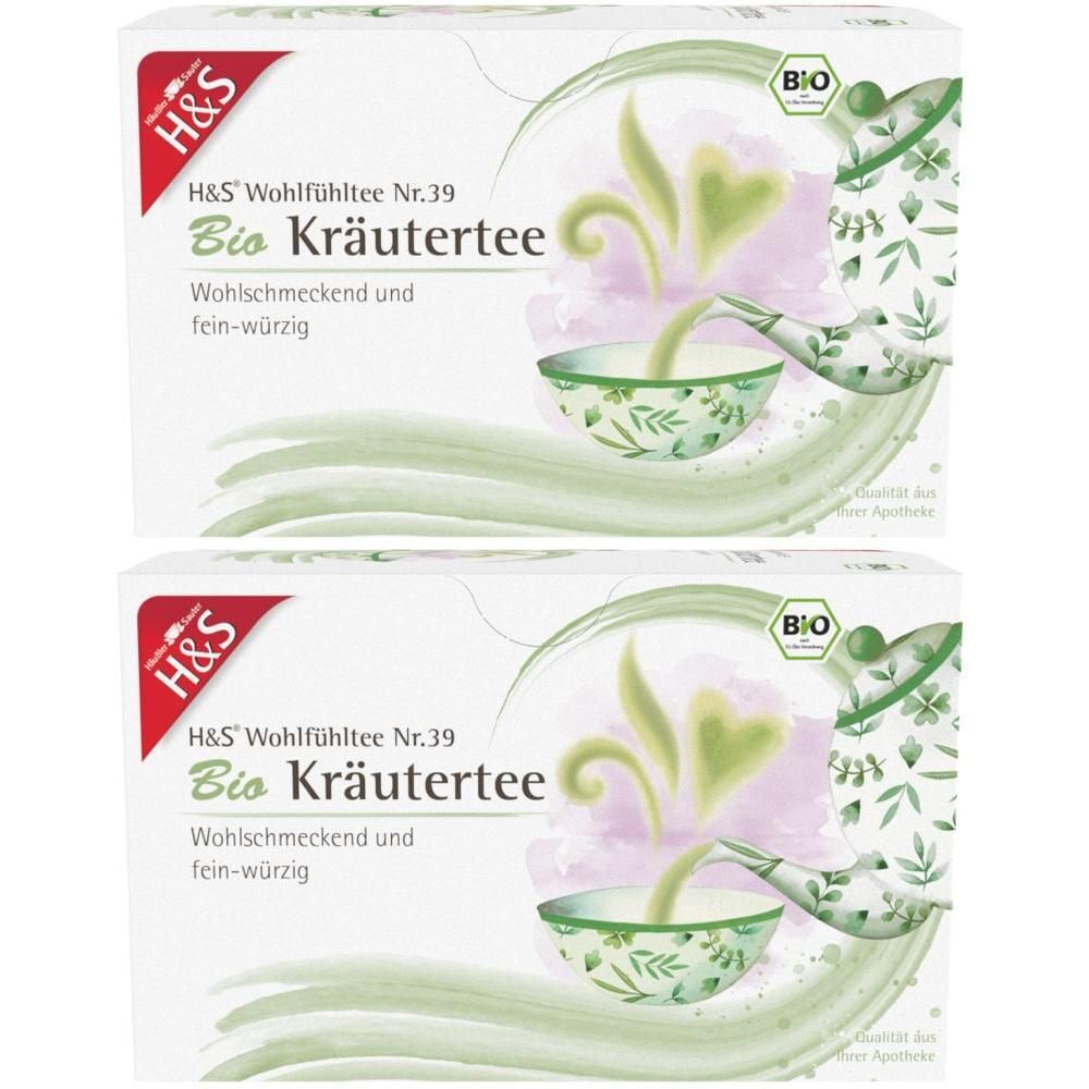 H&S Bio Kräutertee Filterbeutel 2x 2x20x1,5 g
