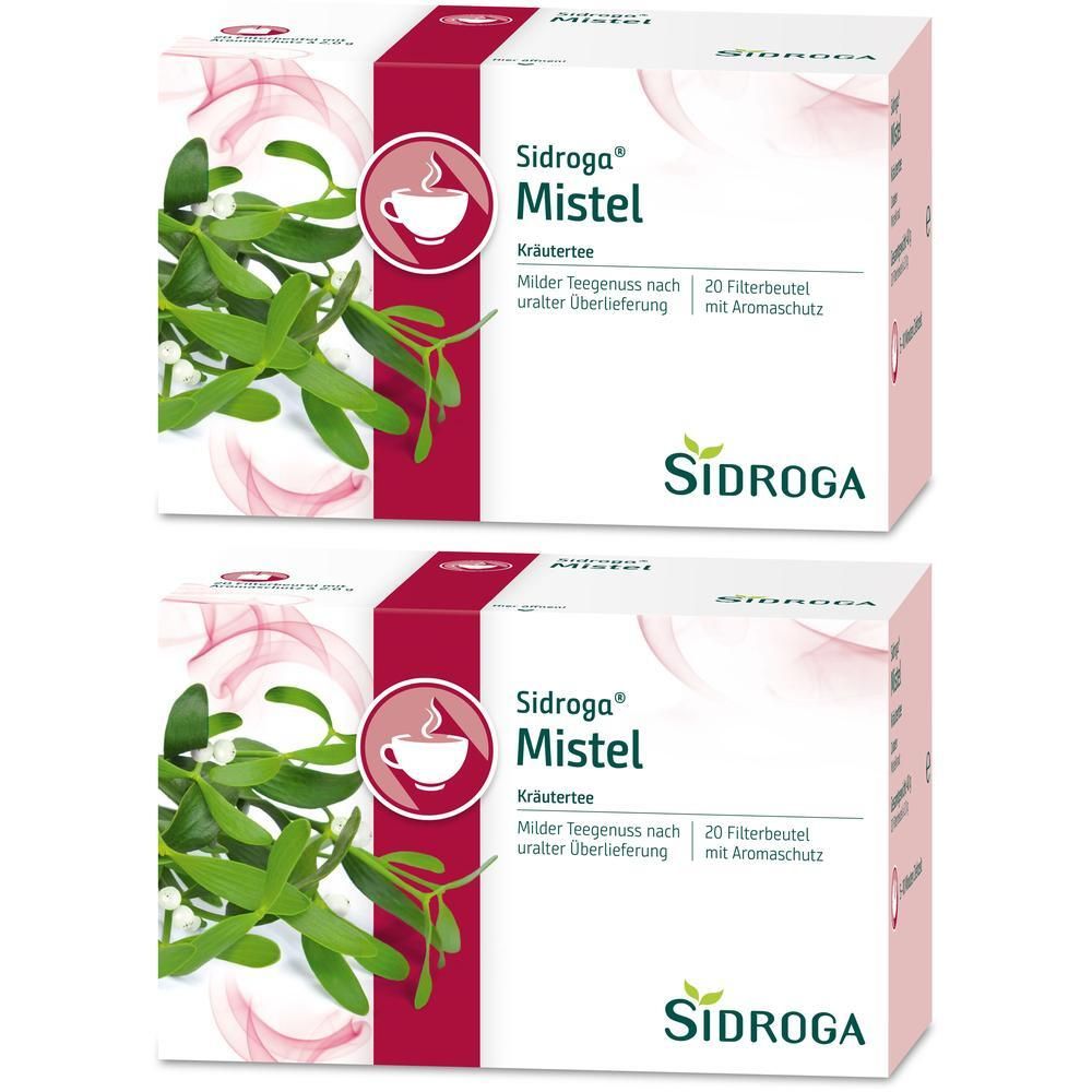 Sidroga Mistel Tee Filterbeutel 2x 2x20x2 g