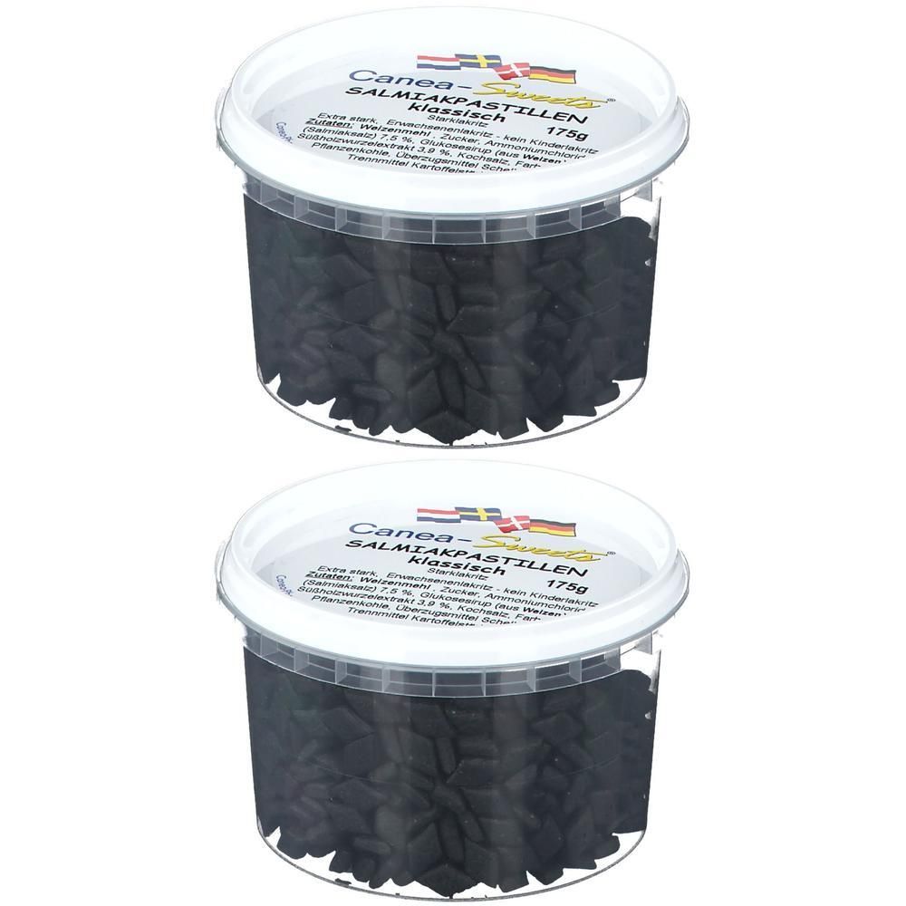 Salmiak Pastillen klassisch 2x 2x175 g