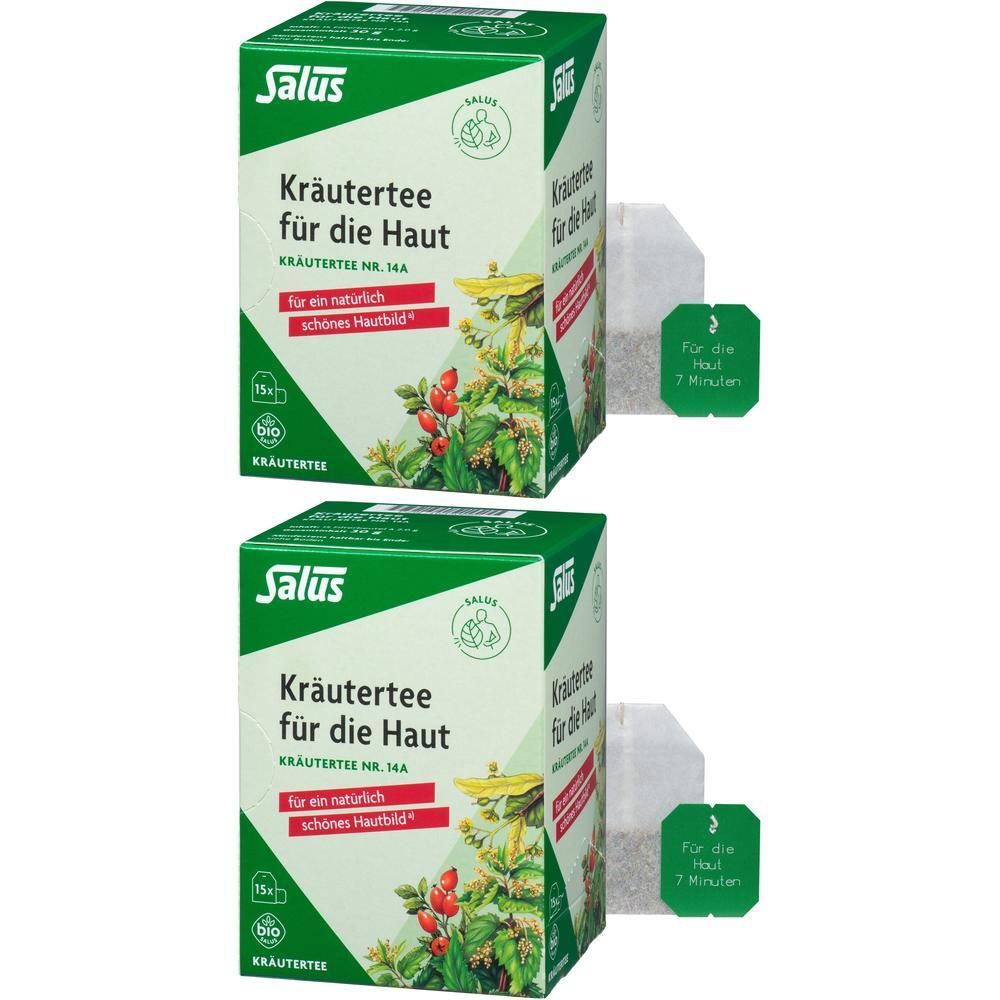 Kraeutertee F D Haut Nr14A Bio 2x 2x15 St Filterbeutel