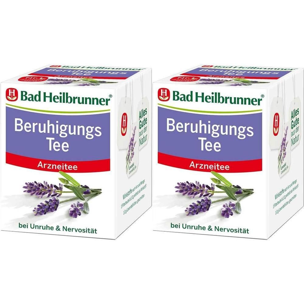 BAD Heilbrunner Beruhigungs Tee m.Lavendelbl.Fbtl. 2x 2x8x1 g Filterbeutel