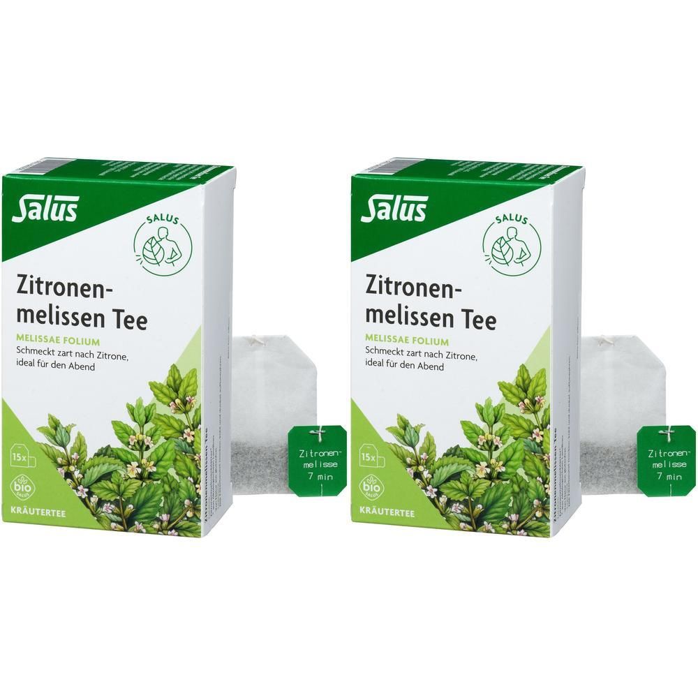 Zitronenmelissen TEE Salus Bio 2x 2x15 St Filterbeutel