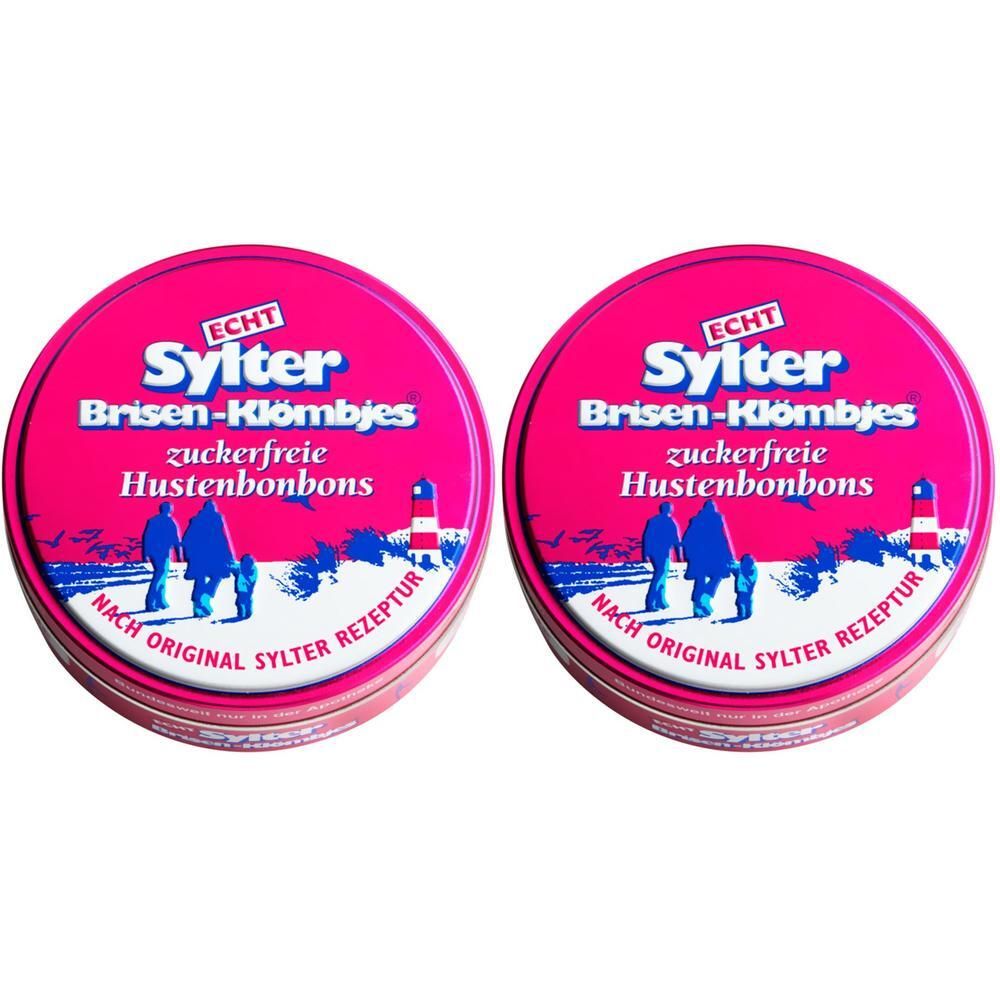 Echt Sylter Hustenbonbons zuckerfrei 2x 2x70 g Bonbons