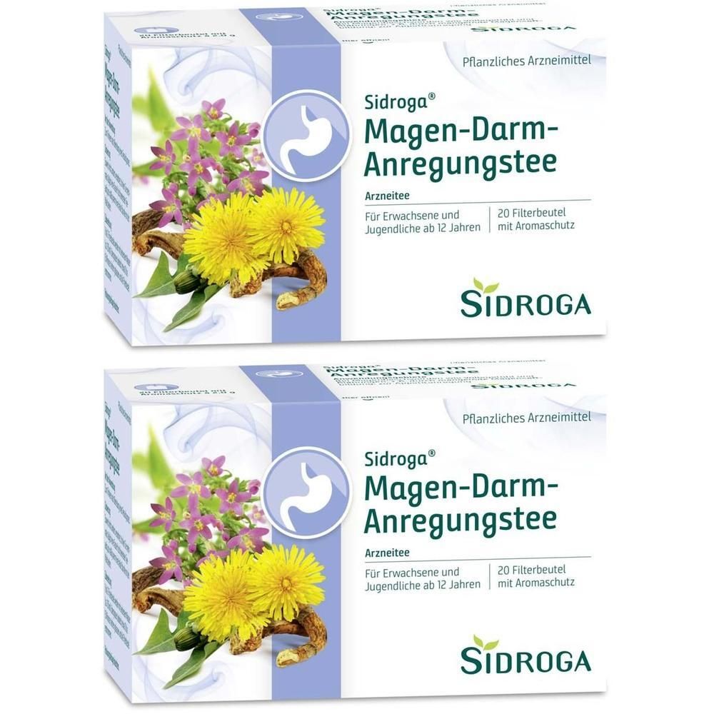 Sidroga Magen-Darm-Anregungstee Filterbeutel 2x 2x20x2 g Tee