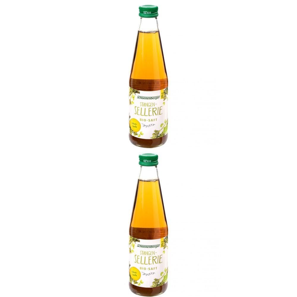 Stangensellerie Bio-Saft Schoenenberger 2x 2x330 ml Saft