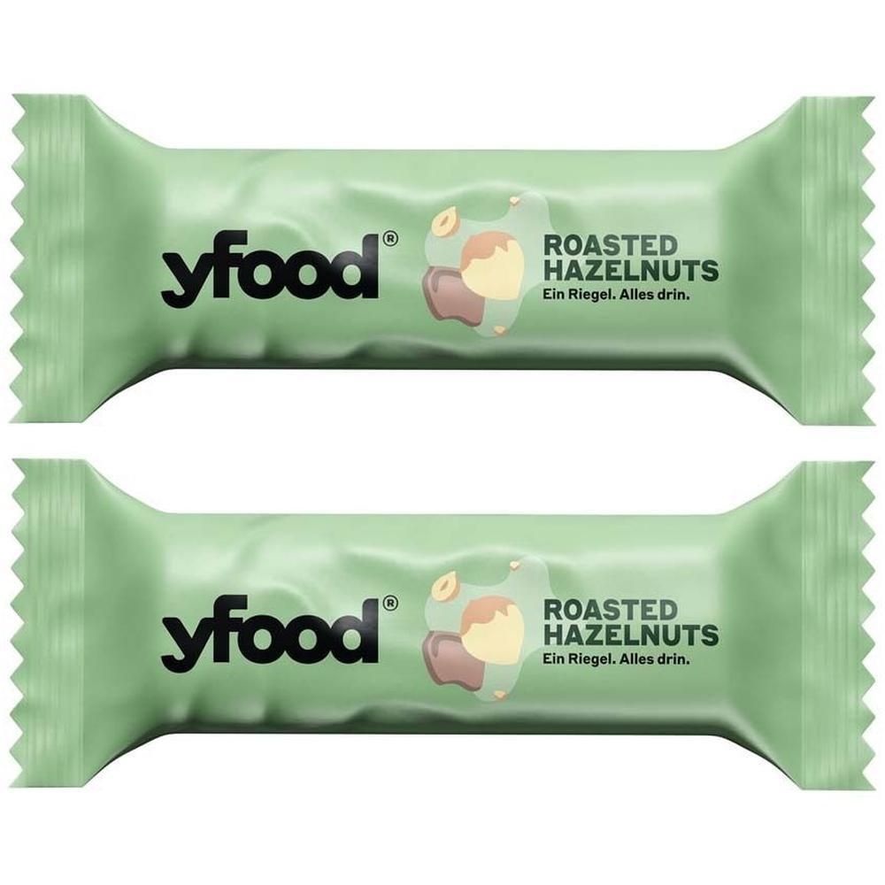 YFood Riegel Hazelnut & Chocolate 12x60 g 2x 2x12x60