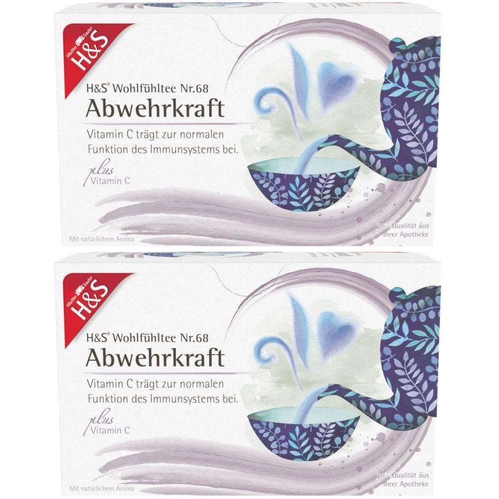 H&S Abwehrkraft mit Vitamin C Filterbeutel 2x 2x20x1,8 g