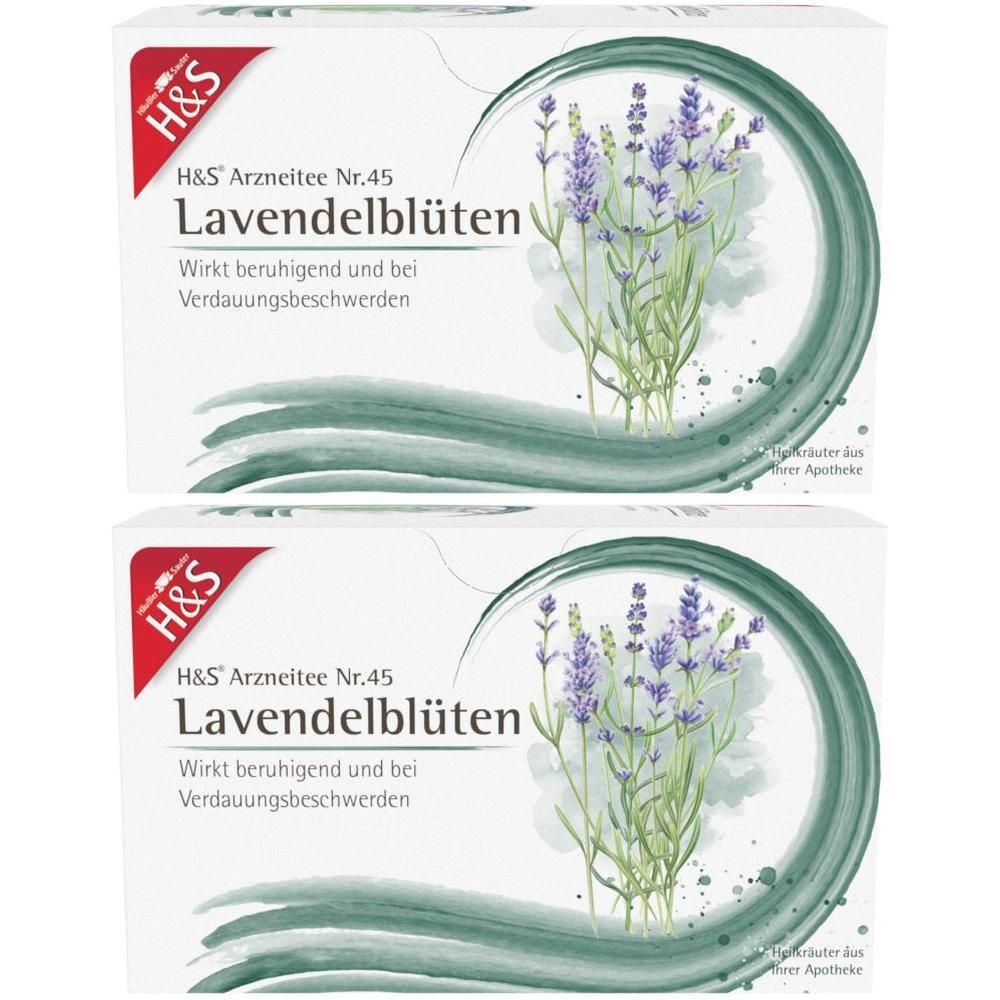 H&S Lavendelblüten Filterbeutel 2x 2x20x1 g