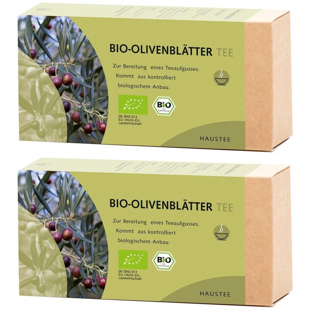 Olivenblätter Tee Bio Filterbeutel 2x 2x25 St