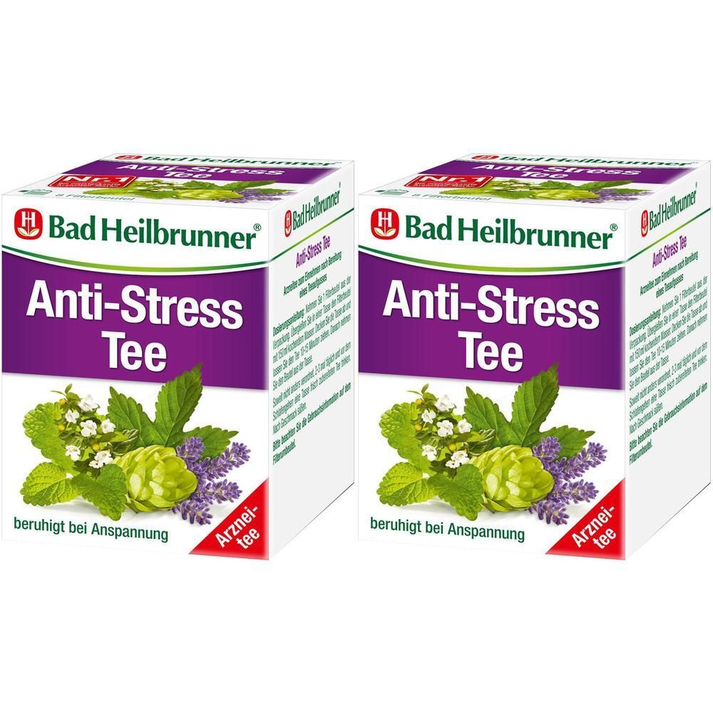 BAD Heilbrunner Anti-Stress-Tee Filterbeutel 2x 2x8x1,75 g