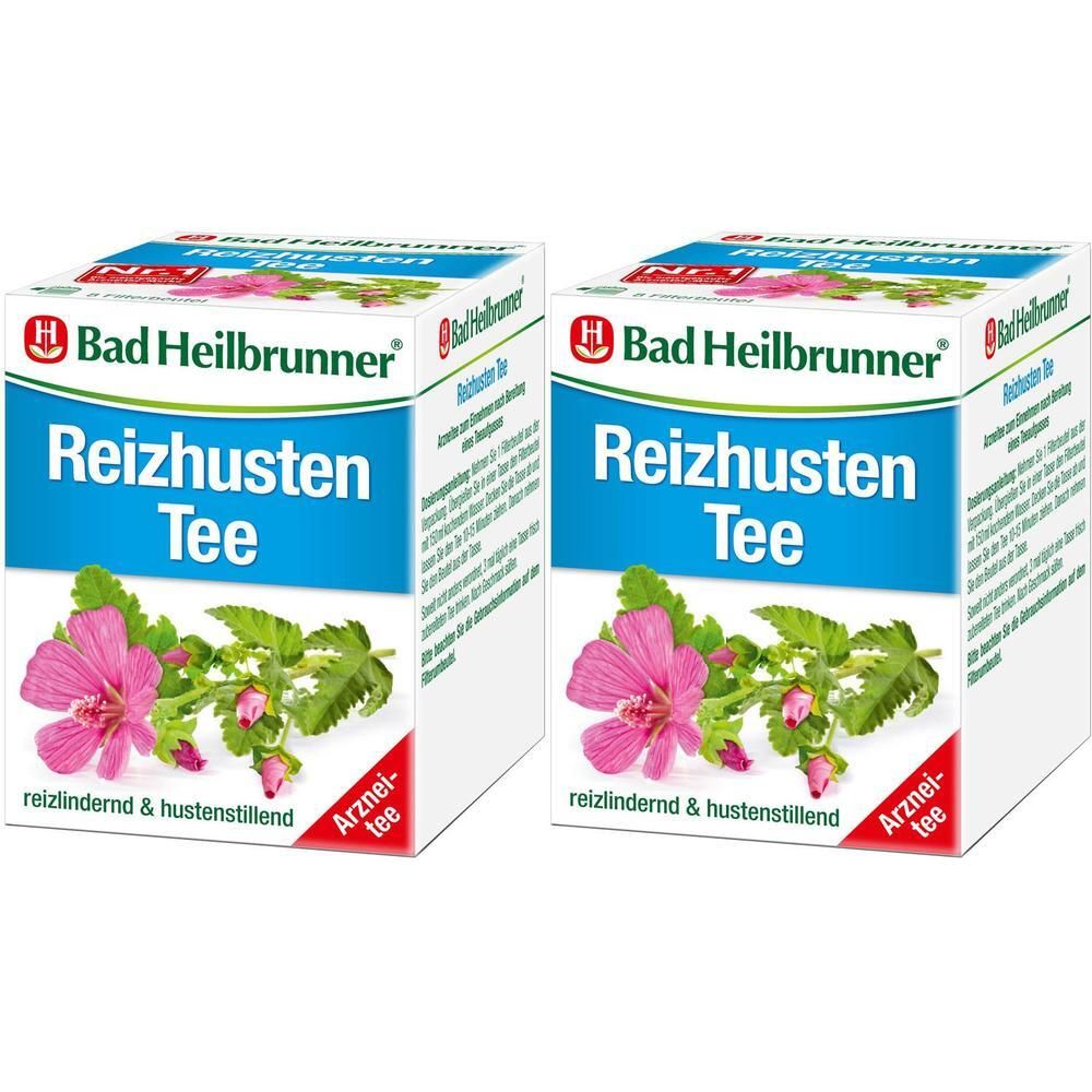 BAD Heilbrunner Reizhusten Tee Filterbeutel 2x 2x8x1,8 g