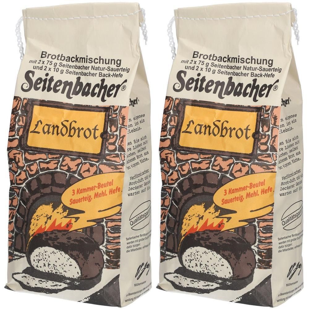 Seitenbacher Landbrot 2x 2x935 g