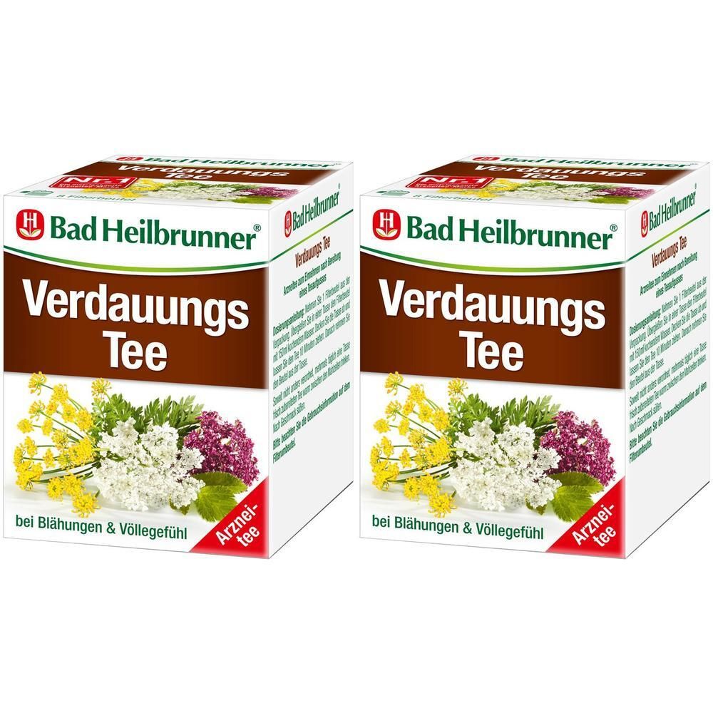 BAD Heilbrunner Verdauungstee Filterbeutel 2x 2x8x2 g
