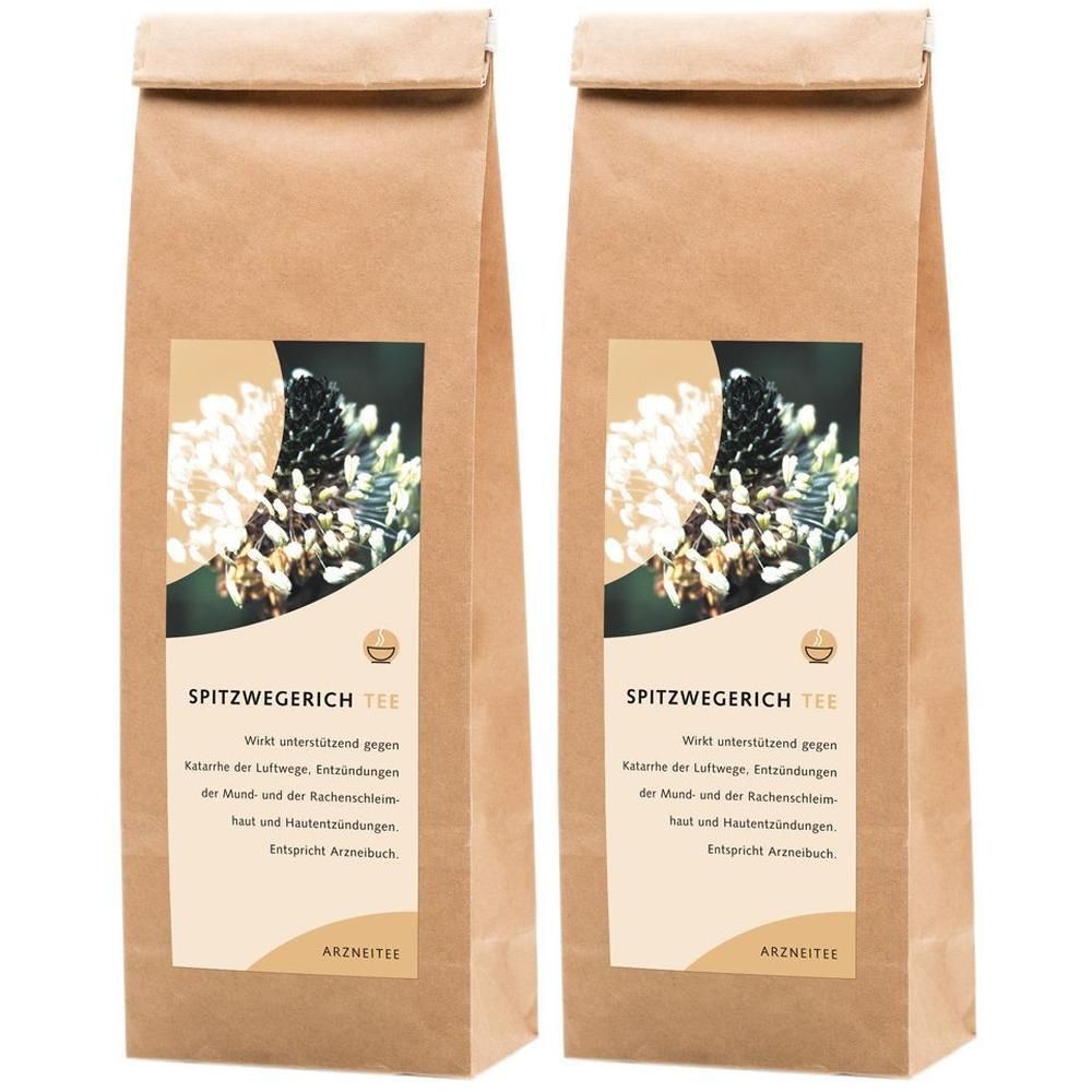Spitzwegerich TEE 2x 2x100 g Tee