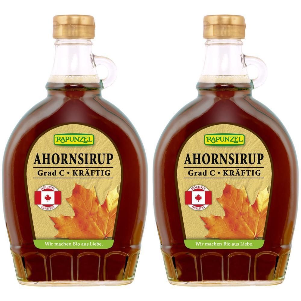Rapunzel Bio Ahornsirup Grad C 2x 2x375 ml Flüssigkeit