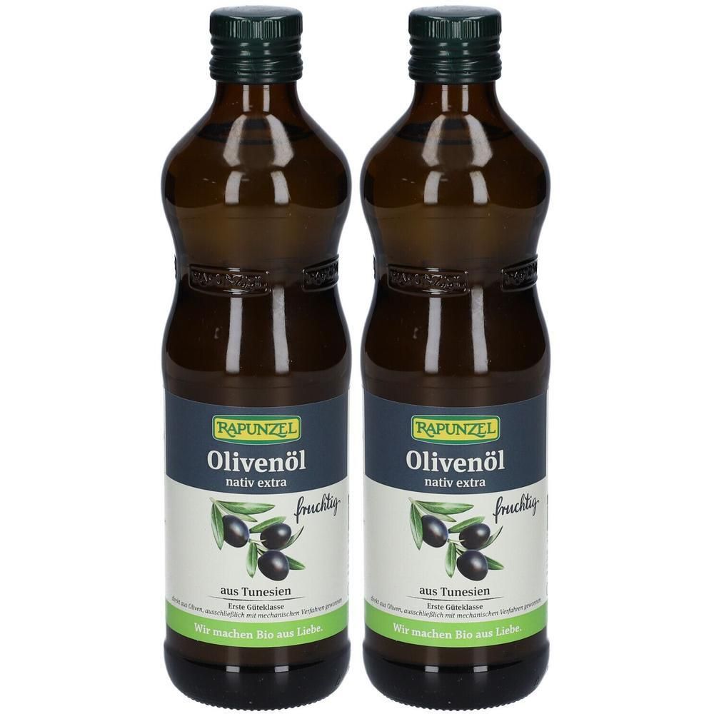 Rapunzel Olivenöl fruchtig, nativ extra Bio 2x 2x0,5 l Öl
