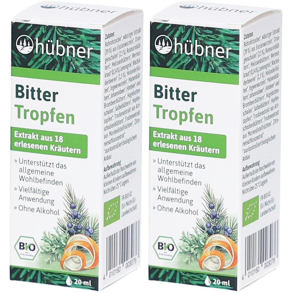 Hübner Bitter Tropfen Bio Fr-Bio-01 2x 2x20 ml