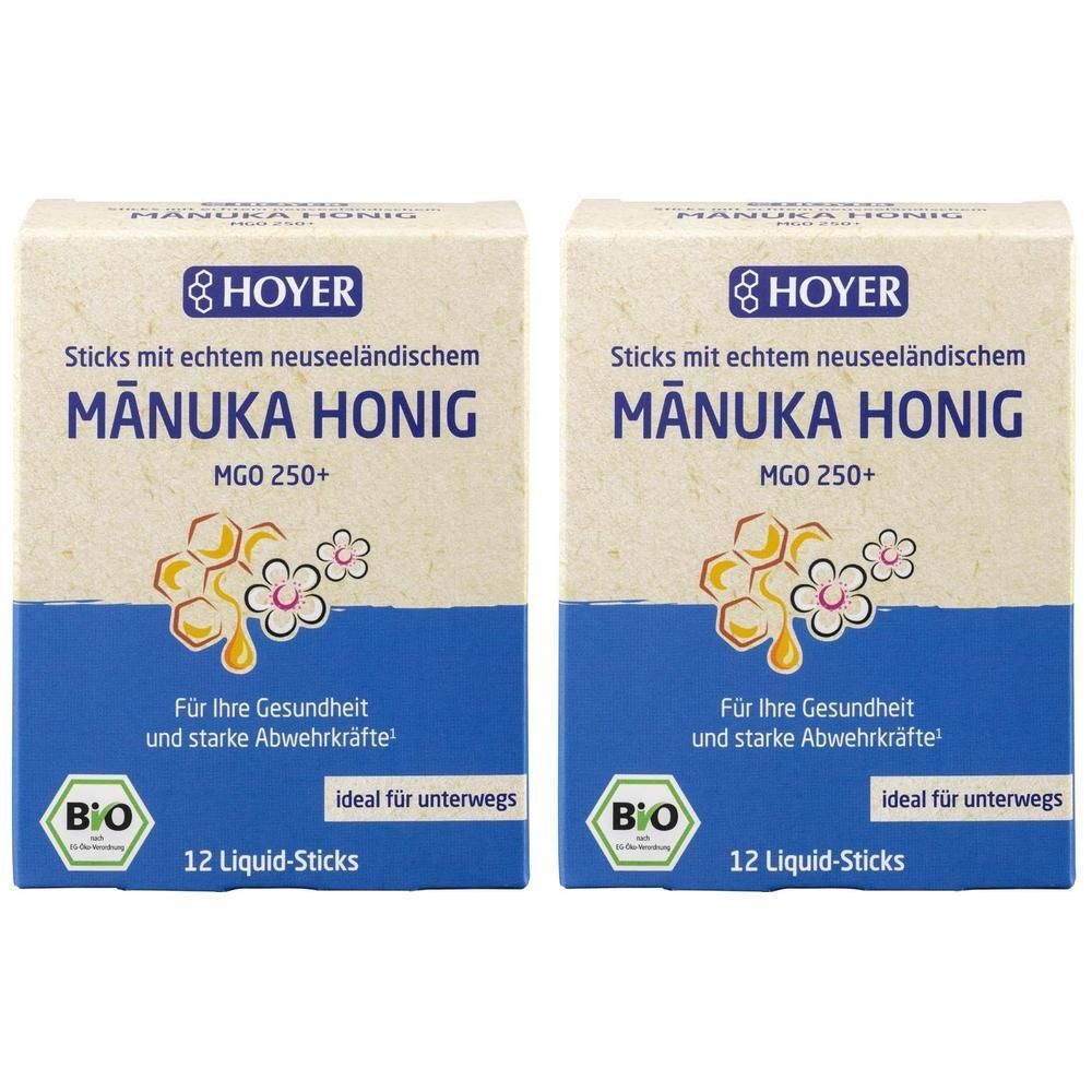 Manukahonig LIQ ST Mgo250+ Bio 2x 2x12 St