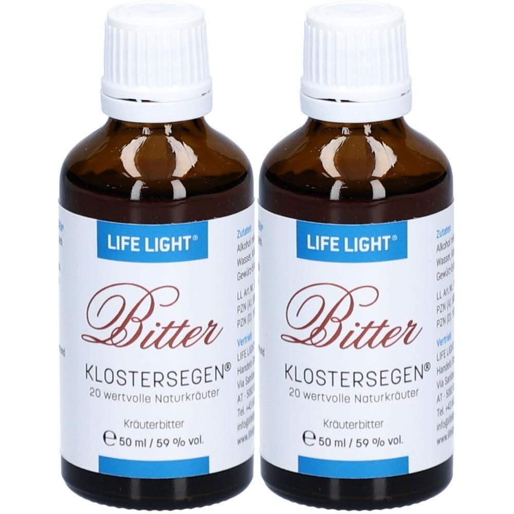 LL Klostersegen Kräuterbitter 2x 2x50 ml Flüssigkeit