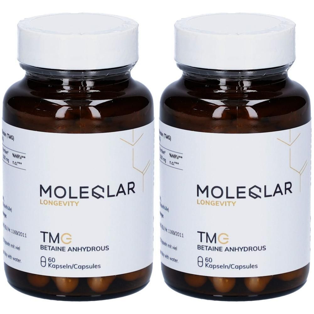 Moleqlar TMG Betain-Anhydrat Kapseln 2x 2x60 St