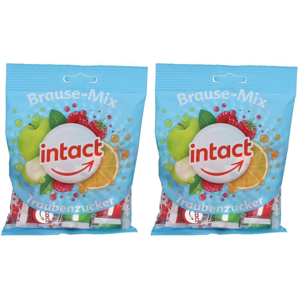 Intact Traubenzucker Beutel Brause-Mix 2x 2x100 g Bonbons