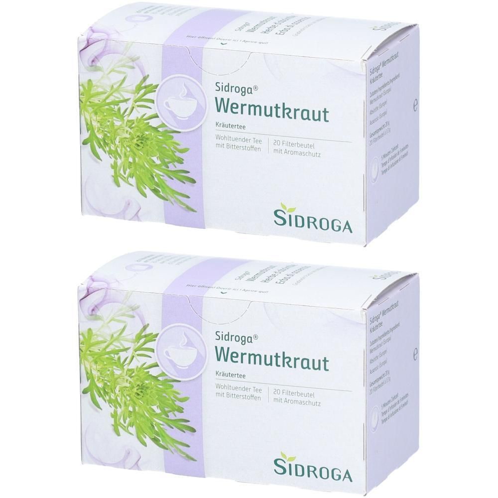 Sidroga Wermutkraut Tee Filterbeutel 2x 2x20x1 g