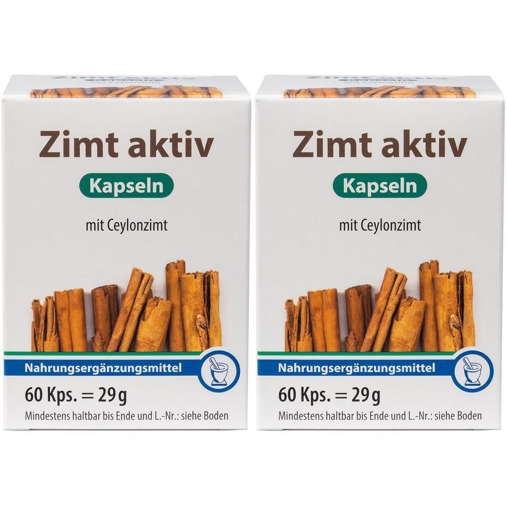 Zimt Aktiv Kapseln 2x 2x60 St