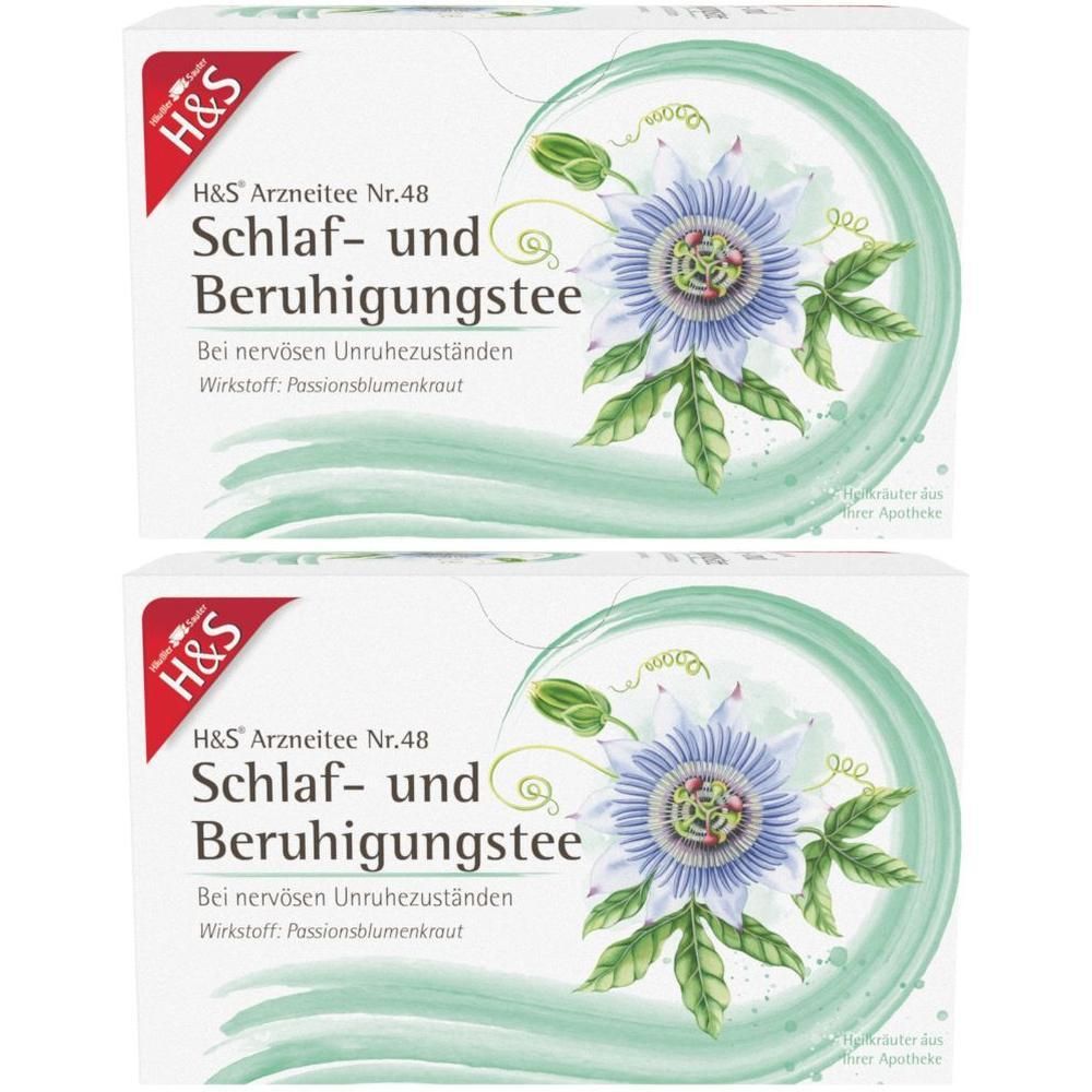 H&S Schlaf- und Beruhigungstee Filterbeutel 2x 2x20x2 g