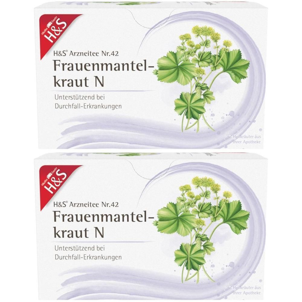 H&S Frauenmantelkraut N Filterbeutel 2x 2x20x1 g